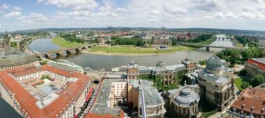 Aussichtspunkte in Dresden » Blick von der Frauenkirche