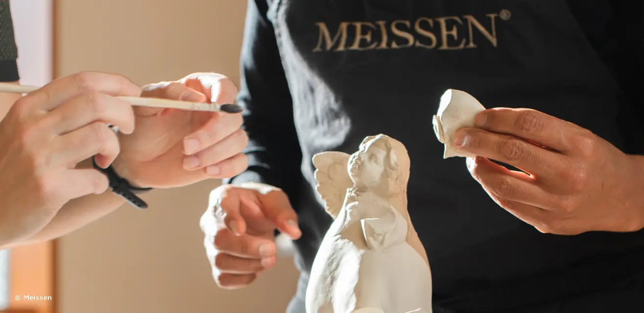 Workshop in der Porzellan Manufaktur Meissen
