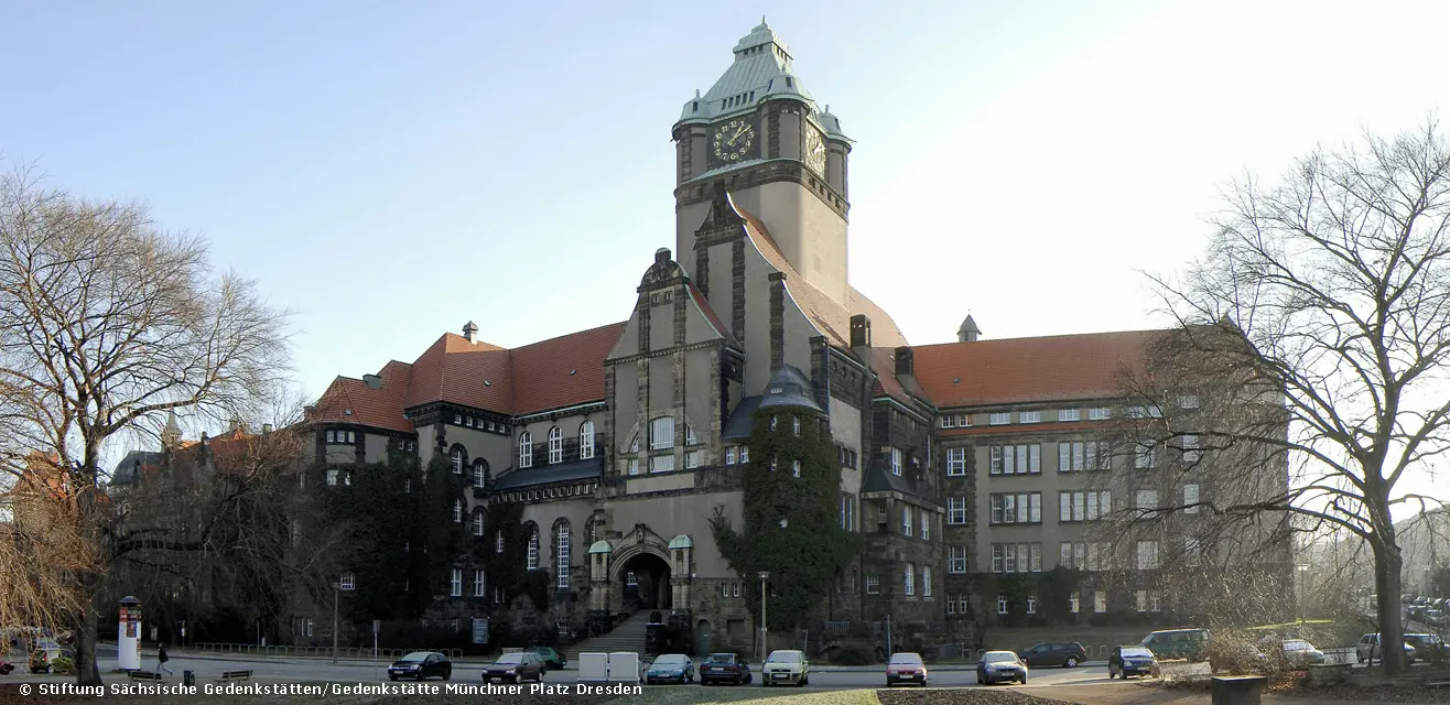 Führungen und Ausstellungen in der Gedenkstätte Münchner Platz in Dresden