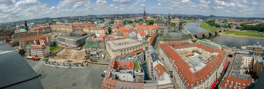 Dresden von oben » Fantastischer Ausblick