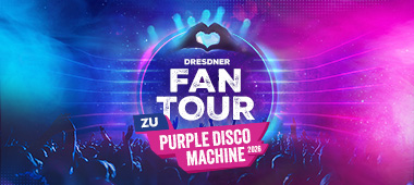 Original Dresdner Fantour Purple Disco Machine