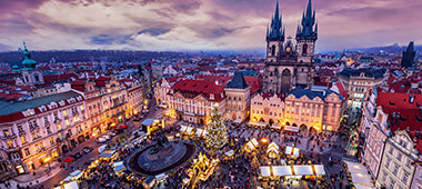 Adventsausflug nach Prag mit Stadtführung durch die Prager Innenstadt
