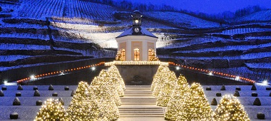 Winterliche Lichtertour Schloss Wackerbarth | Foto: Norbert Millauer (DML-BY)oss Wackerbarth.