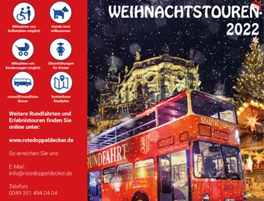 Routenplan der kleinen Stadtrundfahrt