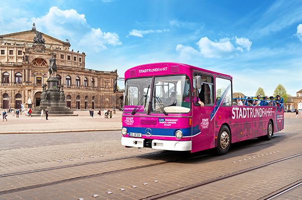 Dresden Stadtrundfahrt Mit Bus Und Schiff Stadtrundfahrten Dresden - Mit den Roten Doppeldeckern Dresden entdecken!